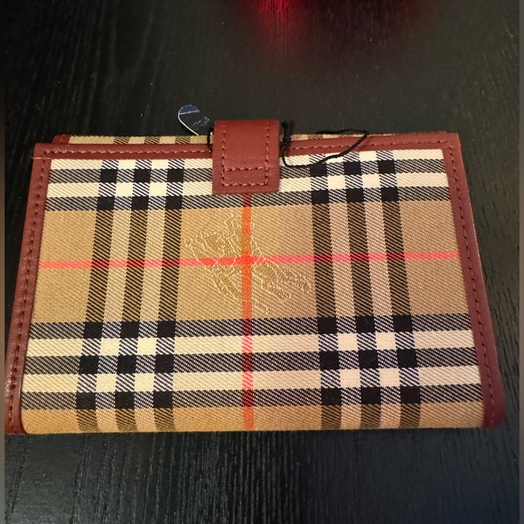 Burberry Handbags - Sold* NWT Burberry Nova Check Agenda | Planner Cover | Authentic